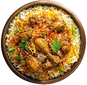 Chicken Jugaroo White Biryani